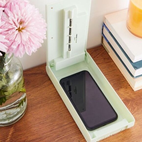 NIB Tech Candy Mint Green Clean Slate UV Sanitizing Bed - Picture 1 of 5